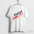 Premium England Football Retro 90s Uk World Soccer Team Graphic Unisex T-shirt, Sweatshirt, Hoodie, Long Sleeve Tee - T-Shirt, Sweatshirt, Hoodie