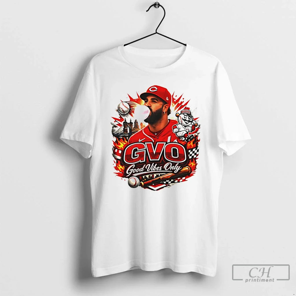 Eugenio Suarez Cincinnati Reds Gvo Baseball Good Only T-Shirts, Hoodie, Sweatshirt - T-Shirt, Sweatshirt, Hoodie