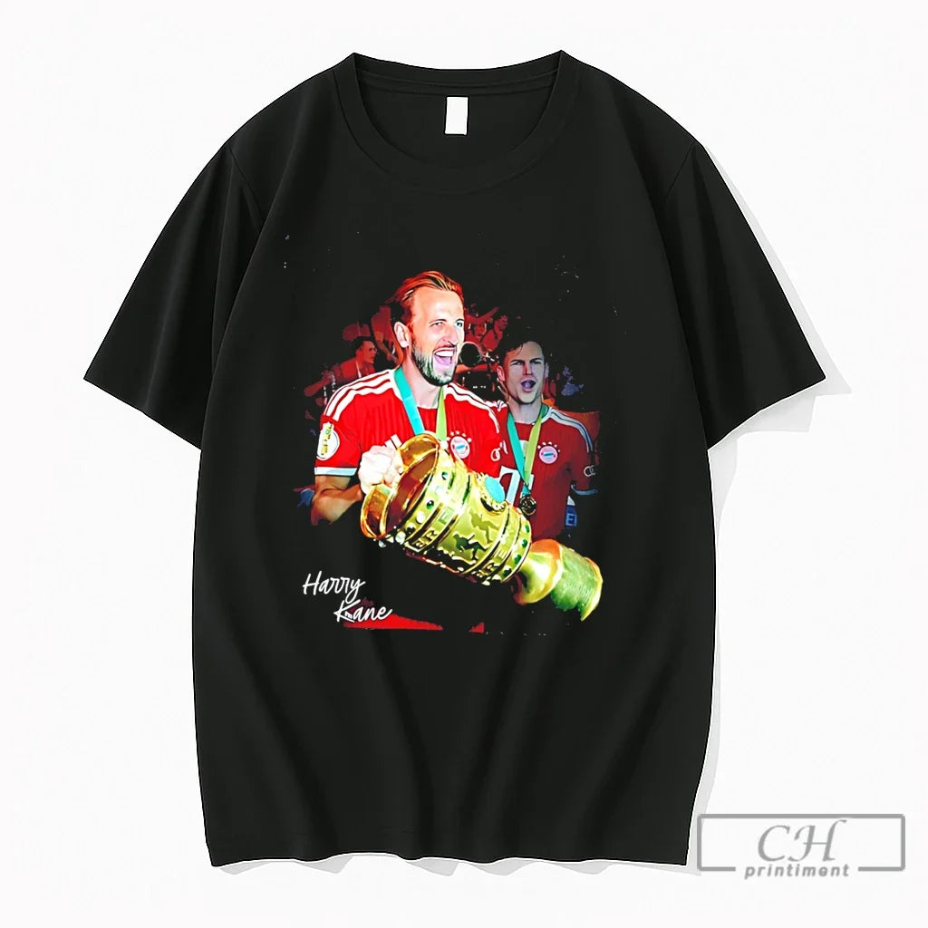 Premium Fc Bayern Munich Dfb Pokal Champions 2026 Harry Kane Tee Unisex T-shirt, Sweatshirt, Hoodie, Long Sleeve Tee - T-Shirt, Sweatshirt, Hoodie