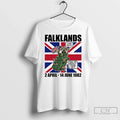 Falklands 2 April 14 June 1982 Veterans United Kingdom Flag T-Shirts, Hoodie, Sweatshirt - T-Shirt, Sweatshirt, Hoodie