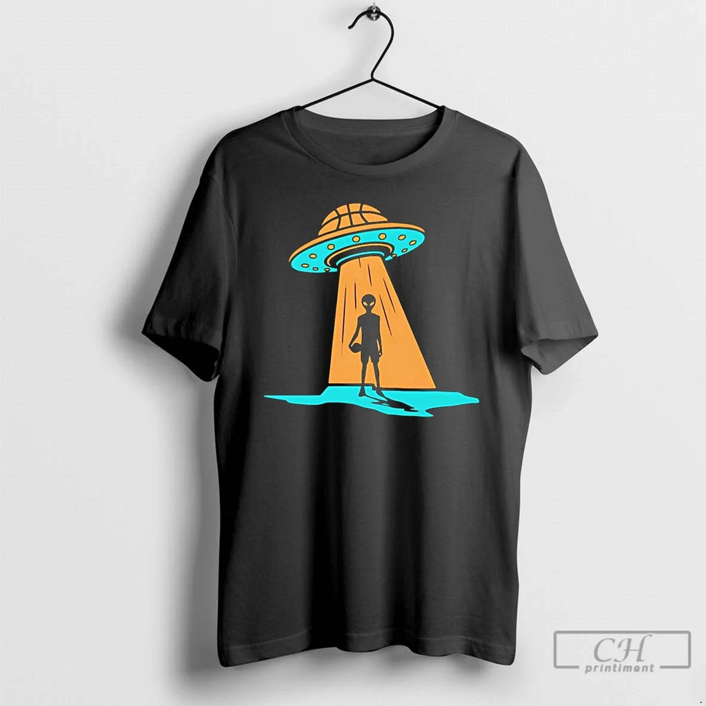 Premium Fiesta Alien Landing San Antonio Spurs Basketball Nba 2026 Unisex T-shirt, Sweatshirt, Hoodie, Long Sleeve Tee - T-Shirt, Sweatshirt, Hoodie
