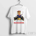 Fight Oligarchy Democracy Over Deception Trump King T-Shirts, Hoodie, Sweatshirt - T-Shirt, Sweatshirt, Hoodie