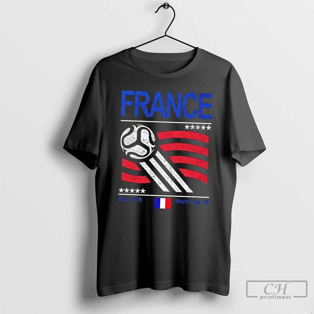 Premium France Soccer World Cup 2026 Tee Unisex T-shirt, Sweatshirt, Hoodie, Long Sleeve Tee - T-Shirt, Sweatshirt, Hoodie