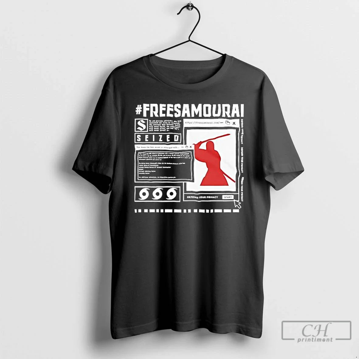 Free Samourai Seized T-Shirts, Hoodie, Sweatshirt - T-Shirt, Sweatshirt, Hoodie