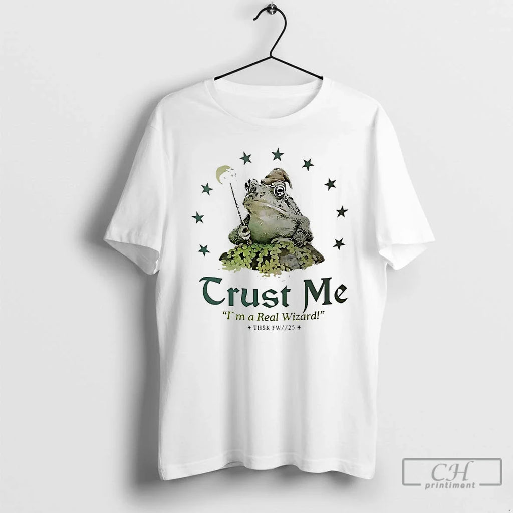 Frog Trust Me Im Real Wizard T-Shirts, Hoodie, Sweatshirt - T-Shirt, Sweatshirt, Hoodie