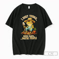 Premium Frog Gardener I Bury Things Maybe Plants Maybe People Vintage Unisex T-shirt, Sweatshirt, Hoodie, Long Sleeve Tee - T-Shirt, Sweatshirt, Hoodie