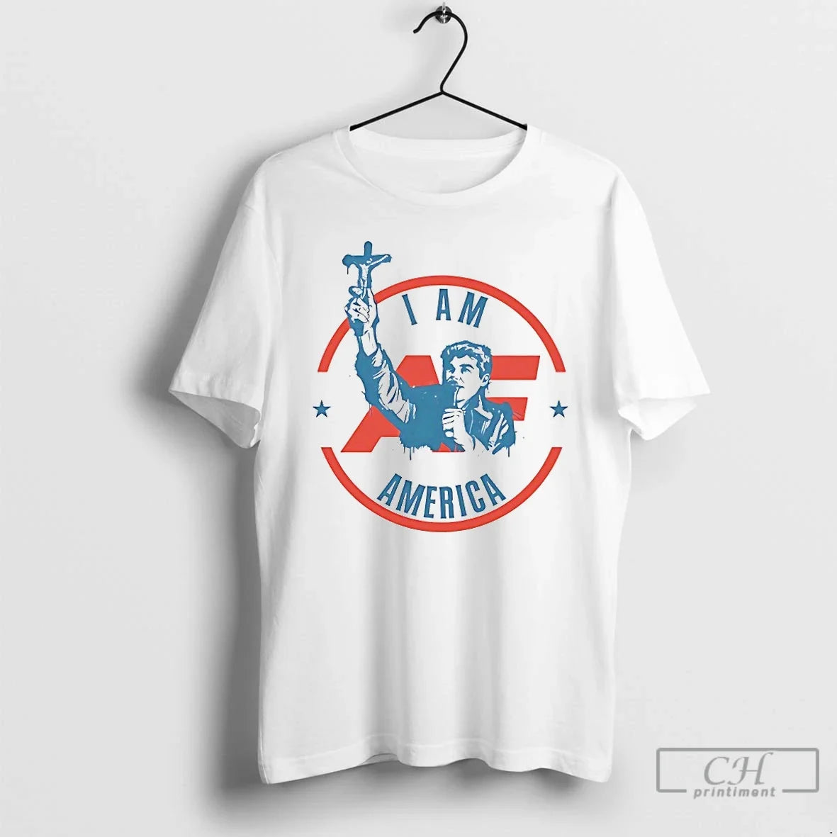 Fuentes America First Crucifix I Am America T-Shirts, Hoodie, Sweatshirt - T-Shirt, Sweatshirt, Hoodie