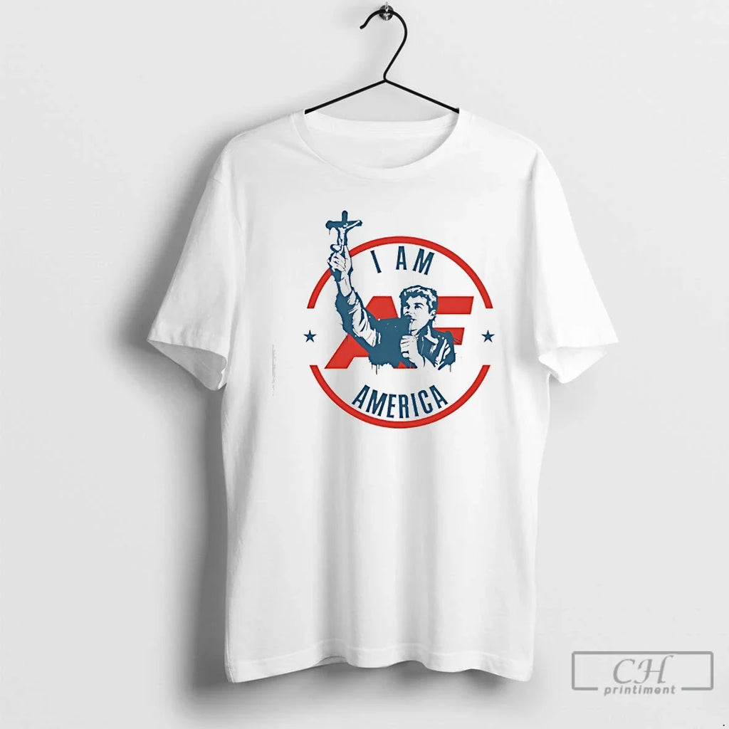Fuentes I Am America First Crucifix T-Shirts, Hoodie, Sweatshirt - T-Shirt, Sweatshirt, Hoodie