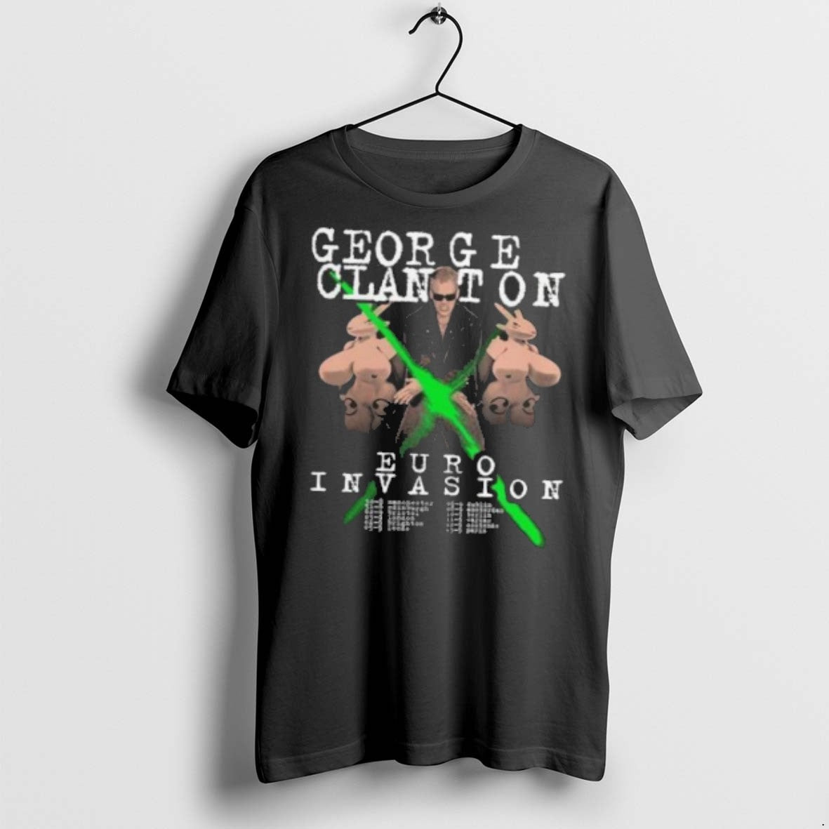 Premium George Clanton Euro Invasion T Shirts Unisex T-shirt, Sweatshirt, Hoodie, Long Sleeve Tee - T-Shirt, Sweatshirt, Hoodie