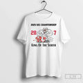 Georgia Bulldogs 2025 Sec Championship King South T-Shirts, Hoodie, Sweatshirt - T-Shirt, Sweatshirt, Hoodie