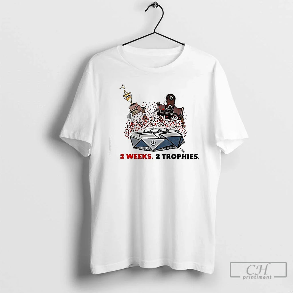 Georgia Bulldogs Football Sec Southeastern Conference 2 Weeks 2 Trophies T-Shirts, Hoodie, Sweatshirt - T-Shirt, Sweatshirt, Hoodie