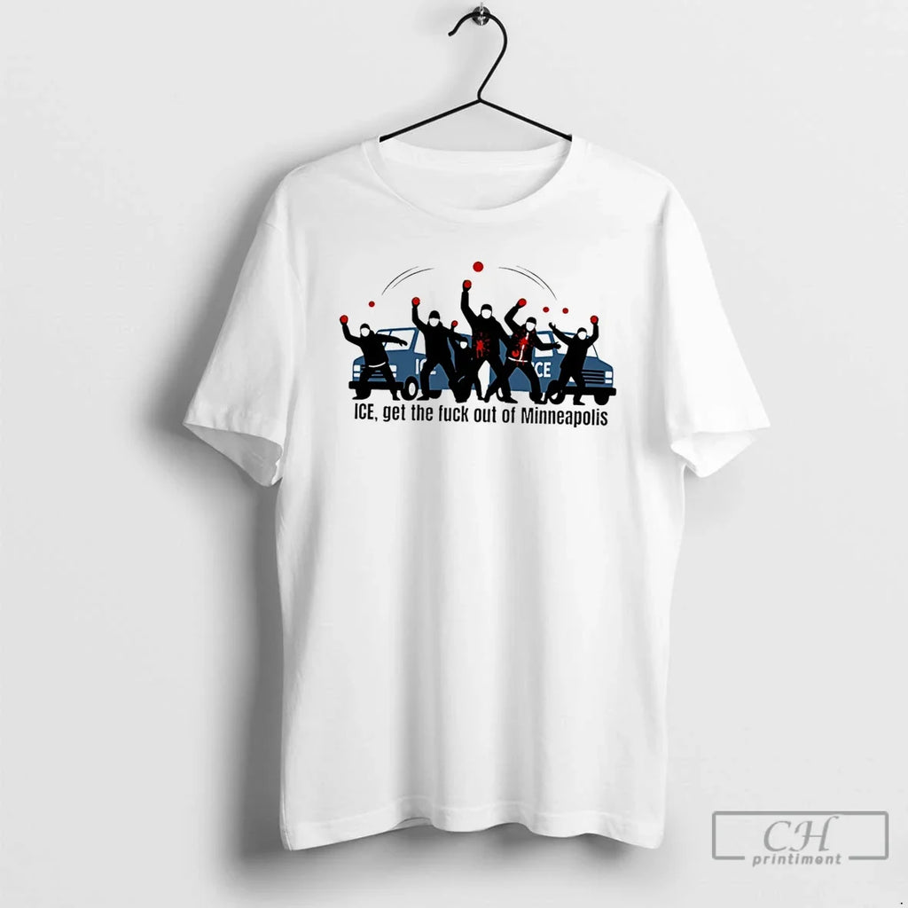 Get Fuck Out Minneapolis Anti Trump T-Shirts, Hoodie, Sweatshirt - T-Shirt, Sweatshirt, Hoodie