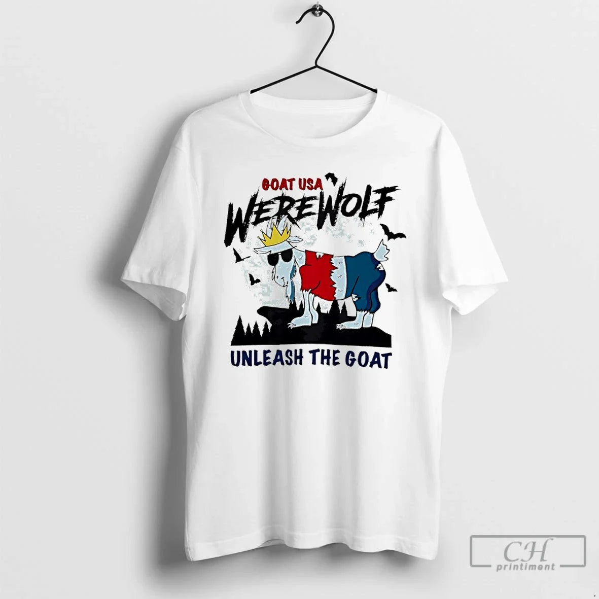 Goat Usa Werewolf Unleash Goat T-Shirts, Hoodie, Sweatshirt - T-Shirt, Sweatshirt, Hoodie