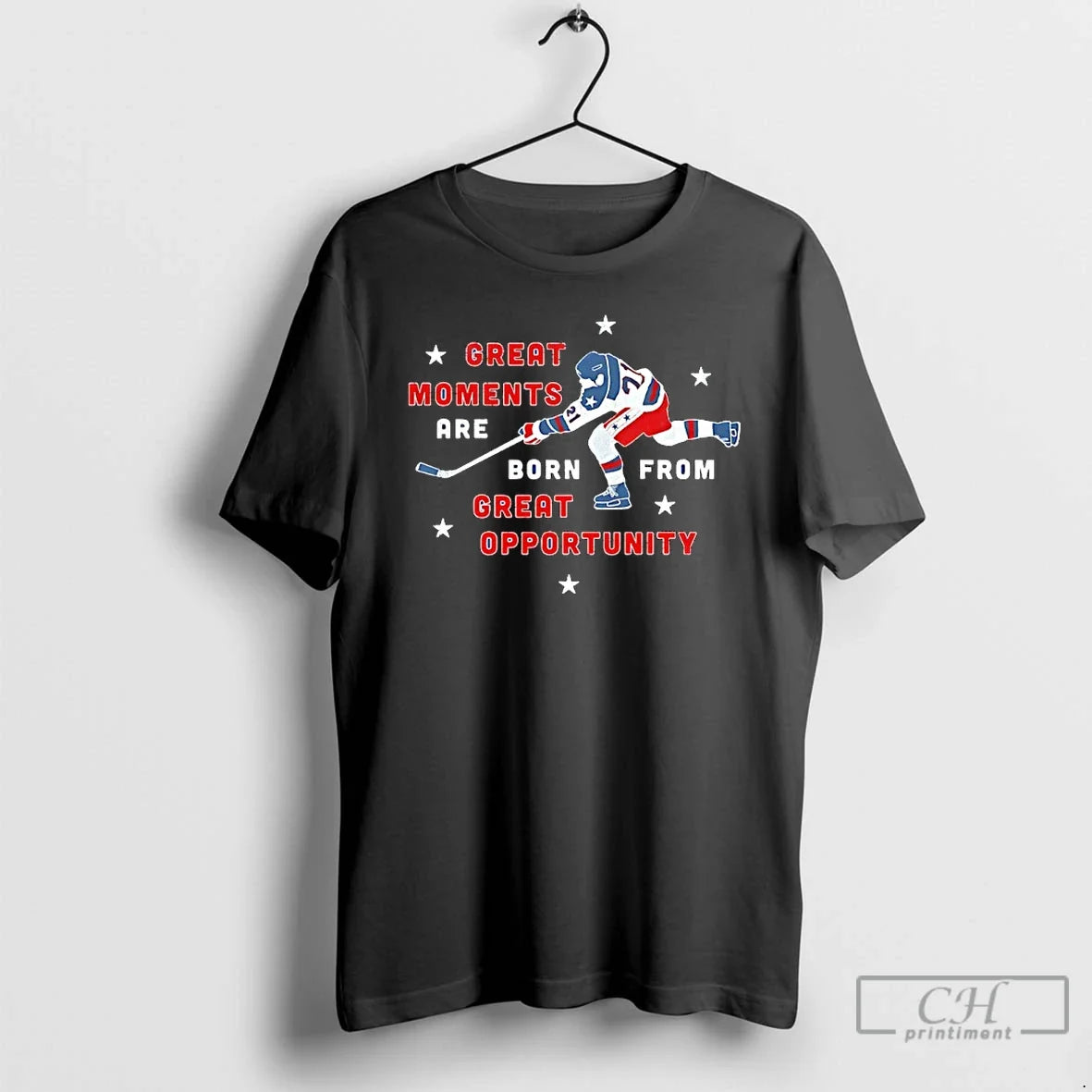 Great Moments Are Born Great Opportunity Us Hockey Player T-Shirts, Hoodie, Sweatshirt - T-Shirt, Sweatshirt, Hoodie