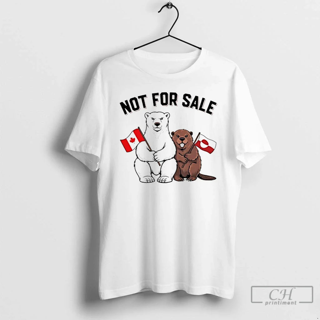 Greenland Is Not Sale Bear Beaver T-Shirts, Hoodie, Sweatshirt - T-Shirt, Sweatshirt, Hoodie