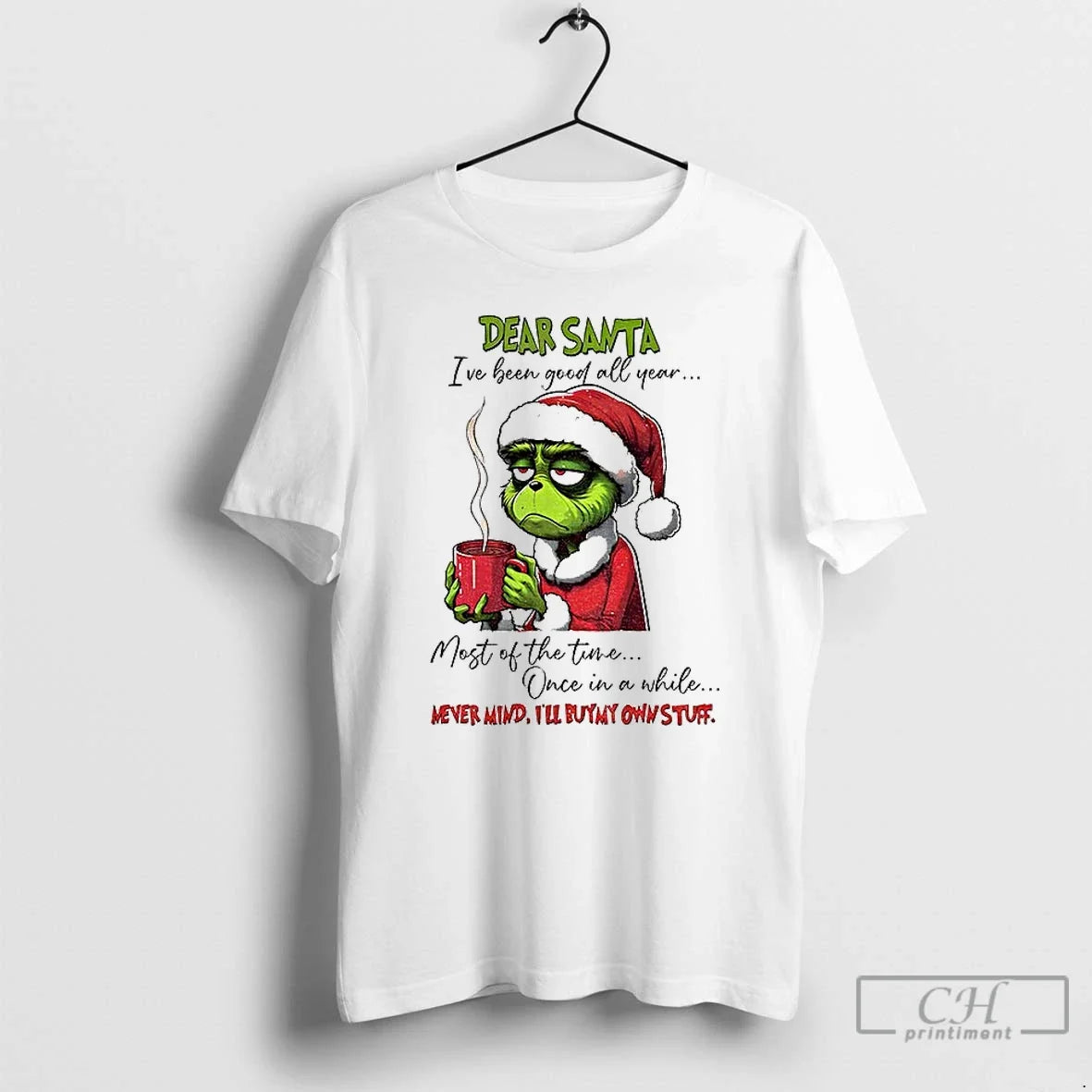 Grinch Santa Ive Been Good All Year Most Time Once T-Shirts, Hoodie, Sweatshirt - T-Shirt, Sweatshirt, Hoodie