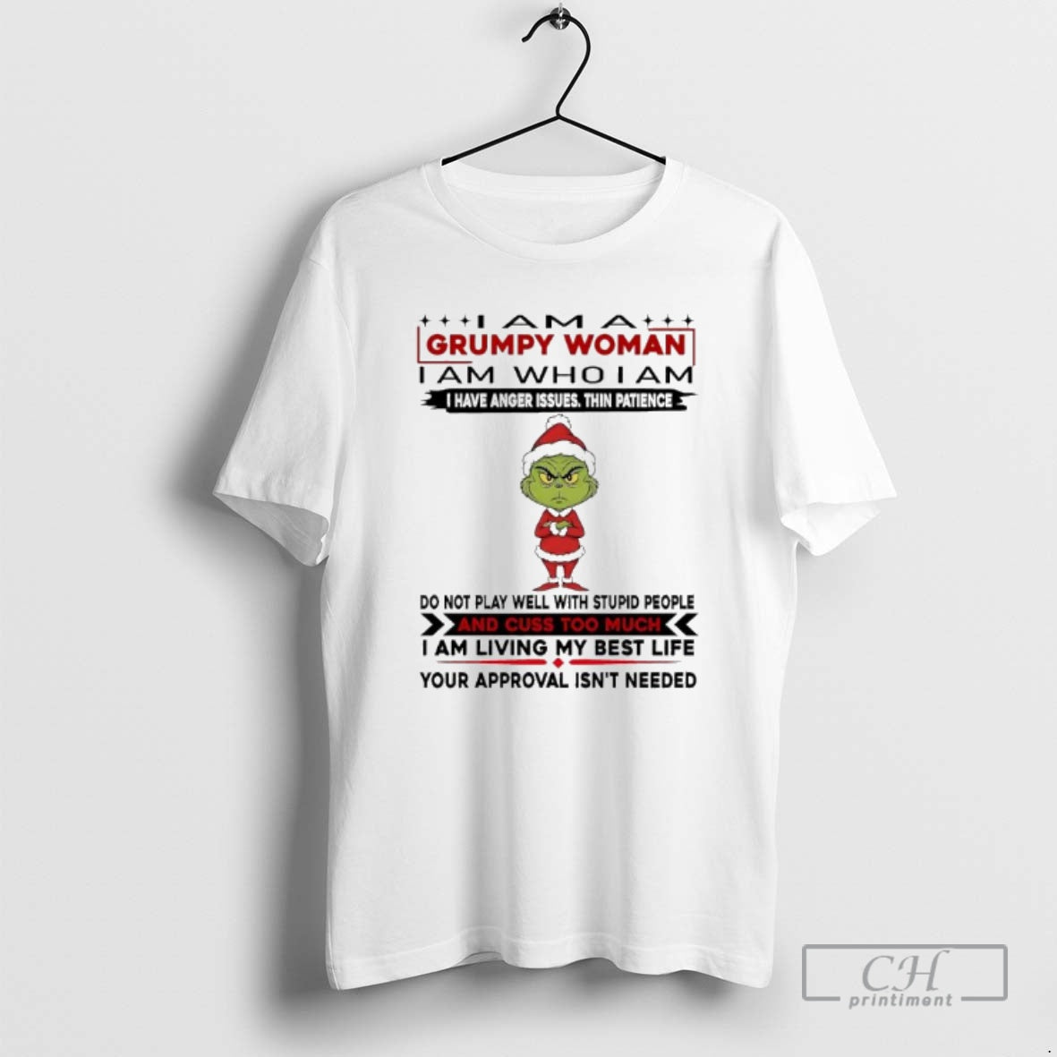 Grinch Cuss Too Much I Am Living My Best Life Your Approval Isnt Needed T-Shirts, Hoodie, Sweatshirt - T-Shirt, Sweatshirt, Hoodie