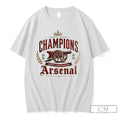 Premium Gunners Arsenal Fc Premier League Champions 2025 2026 Unisex T-shirt, Sweatshirt, Hoodie, Long Sleeve Tee - T-Shirt, Sweatshirt, Hoodie