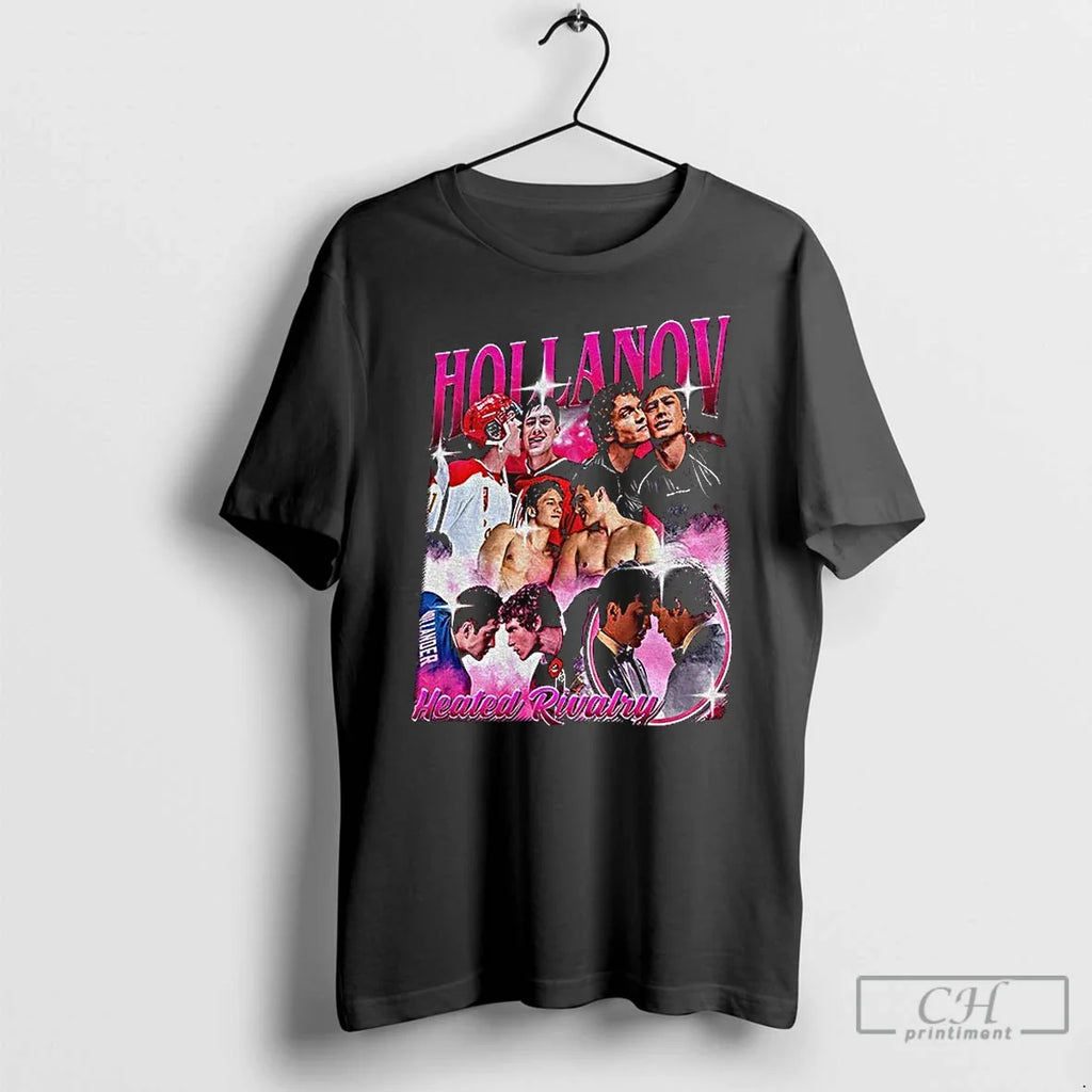 Hollanov Heated Rivalry Hockey Vintage T-Shirts, Hoodie, Sweatshirt - T-Shirt, Sweatshirt, Hoodie