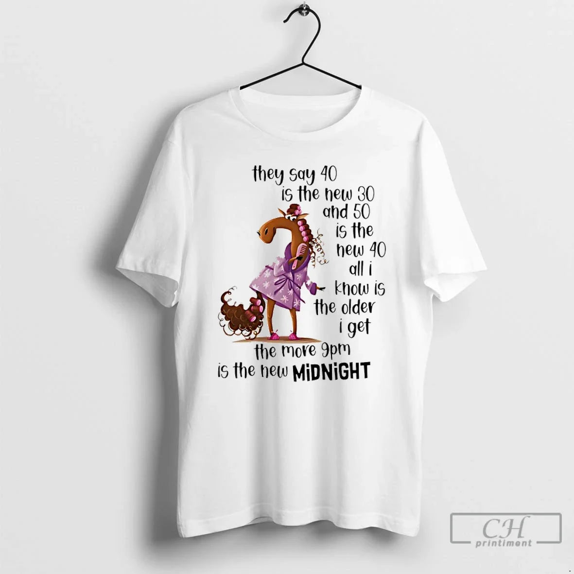 Horse They Say 40 Is New 30 50 Is New 40 T-Shirts, Hoodie, Sweatshirt - T-Shirt, Sweatshirt, Hoodie