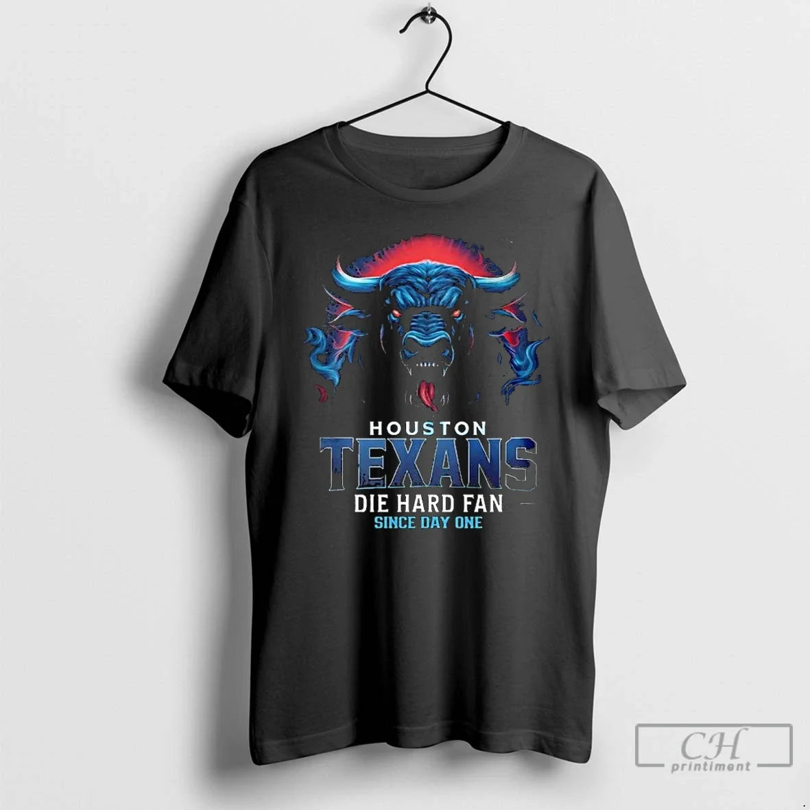 Premium Houston Texans Die Hard Fan Since Day One Long Sleve T Shirts Unisex T-shirt, Sweatshirt, Hoodie, Long Sleeve Tee - T-Shirt, Sweatshirt, Hoodie