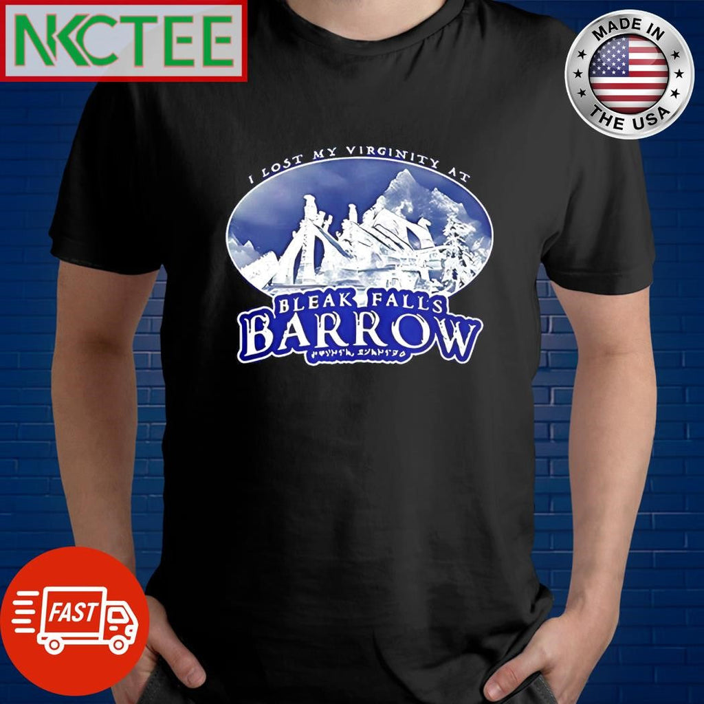 Premium I Lost My Virginity At Bleak Falls Barrow shirt Unisex T-shirt, Sweatshirt, Hoodie, Long Sleeve Tee - T-Shirt, Sweatshirt, Hoodie