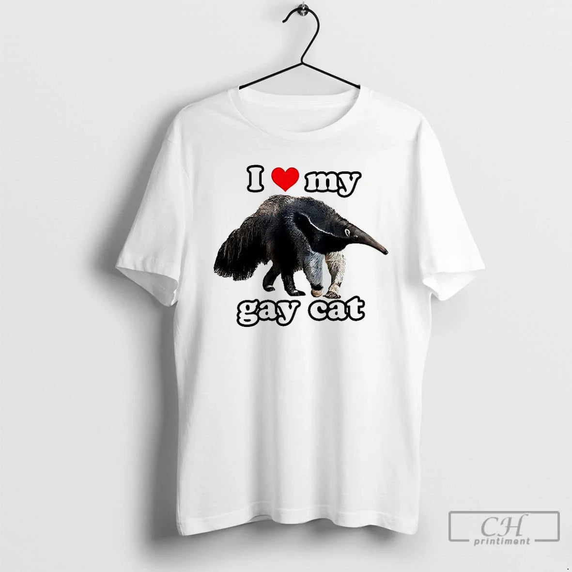 Premium I Love My Gay Cat T Shirts Unisex T-shirt, Sweatshirt, Hoodie, Long Sleeve Tee - T-Shirt, Sweatshirt, Hoodie