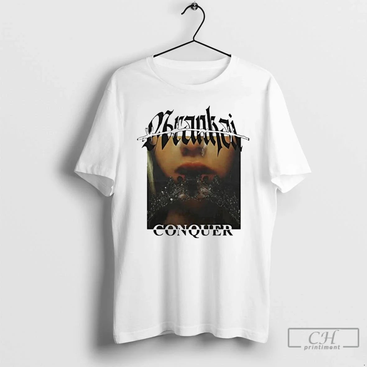 Premium Iamarankai Conquer Artwork T Shirts Unisex T-shirt, Sweatshirt, Hoodie, Long Sleeve Tee - T-Shirt, Sweatshirt, Hoodie