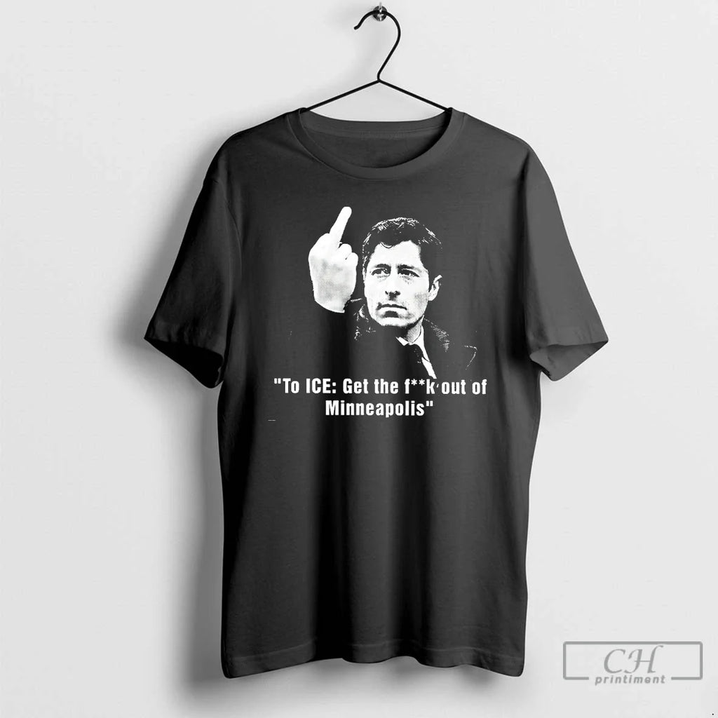 Jacob Frey Middle Finger Ice Get Fuck Out Minneapolis T-Shirts, Hoodie, Sweatshirt - T-Shirt, Sweatshirt, Hoodie