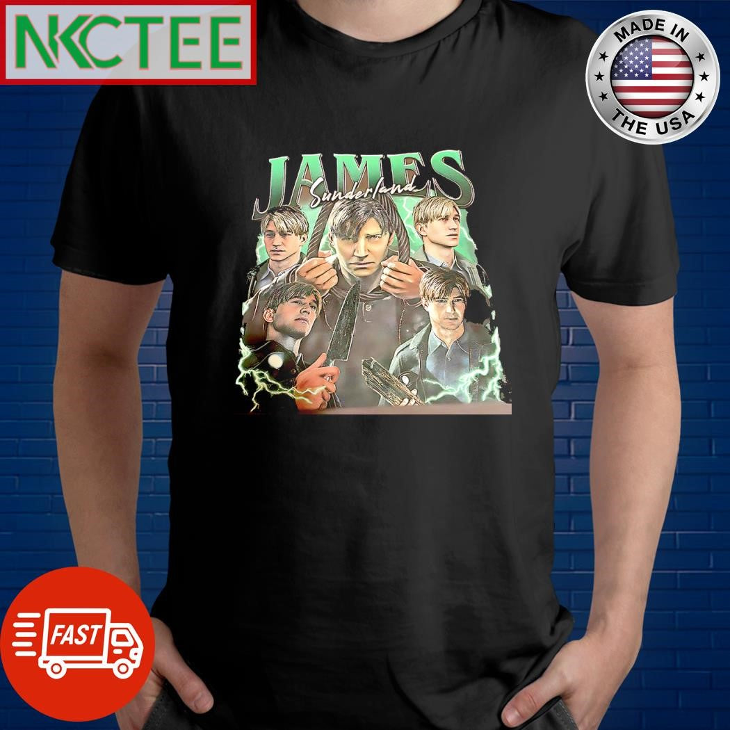 Premium James Sunderland vintage shirt Unisex T-shirt, Sweatshirt, Hoodie, Long Sleeve Tee - T-Shirt, Sweatshirt, Hoodie