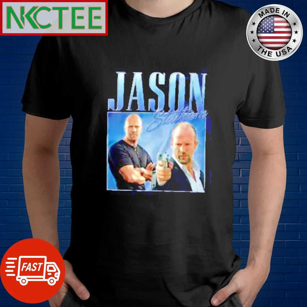 Premium Jason Staham gun vintage shirt Unisex T-shirt, Sweatshirt, Hoodie, Long Sleeve Tee - T-Shirt, Sweatshirt, Hoodie