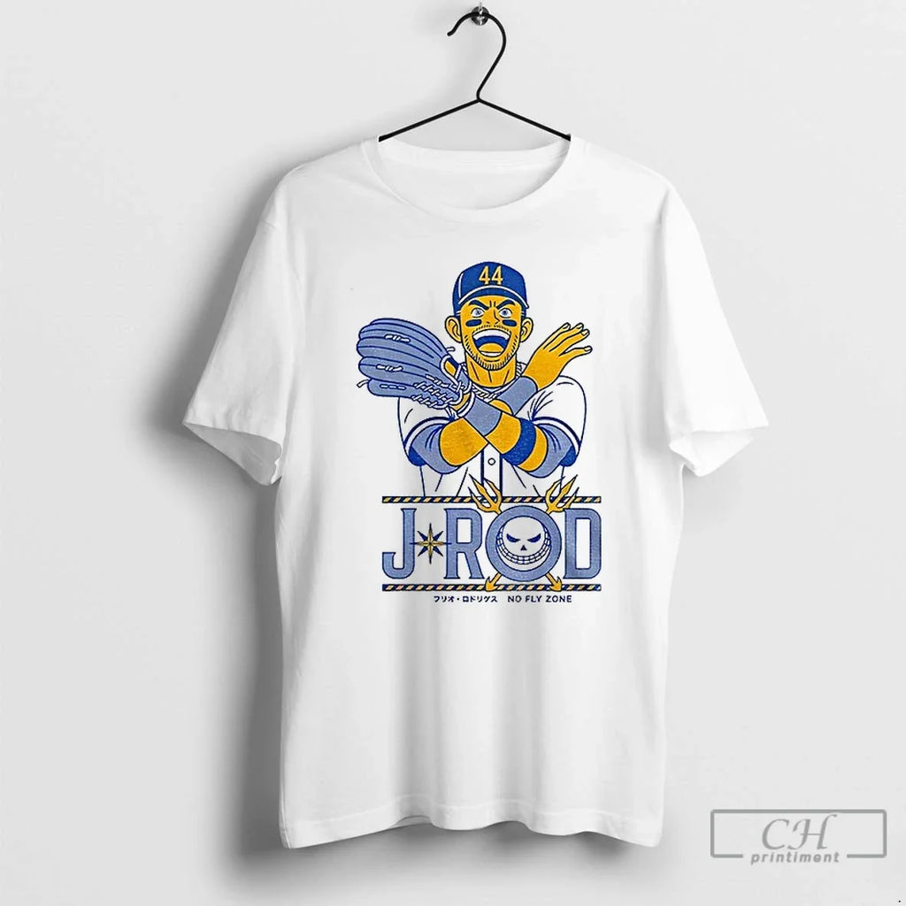 Premium Julio Rodriguez Seattle Mariners Mlb Baseball No Fly Zone T Shirts Unisex T-shirt, Sweatshirt, Hoodie, Long Sleeve Tee - T-Shirt, Sweatshirt, Hoodie