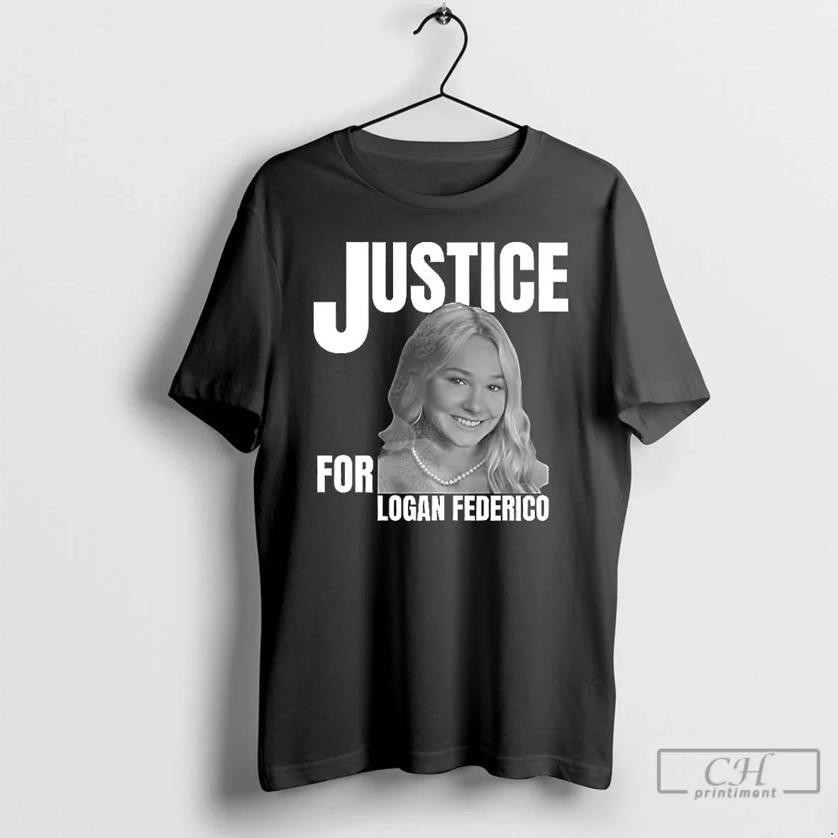 Premium Justice For Logan Federico T Shirts Unisex T-shirt, Sweatshirt, Hoodie, Long Sleeve Tee - T-Shirt, Sweatshirt, Hoodie