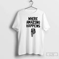 Kevin Durant Wearing Where Amazing Happens T-Shirts, Hoodie, Sweatshirt - T-Shirt, Sweatshirt, Hoodie