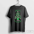 Kinda Festive But Not Too Much Skulls Tree Cat T-Shirts, Hoodie, Sweatshirt - T-Shirt, Sweatshirt, Hoodie