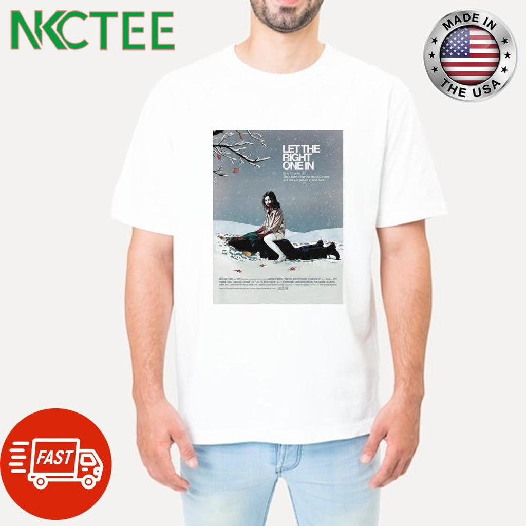 Premium Let The Right One In (2008) Halloween shirt Unisex T-shirt, Sweatshirt, Hoodie, Long Sleeve Tee - T-Shirt, Sweatshirt, Hoodie