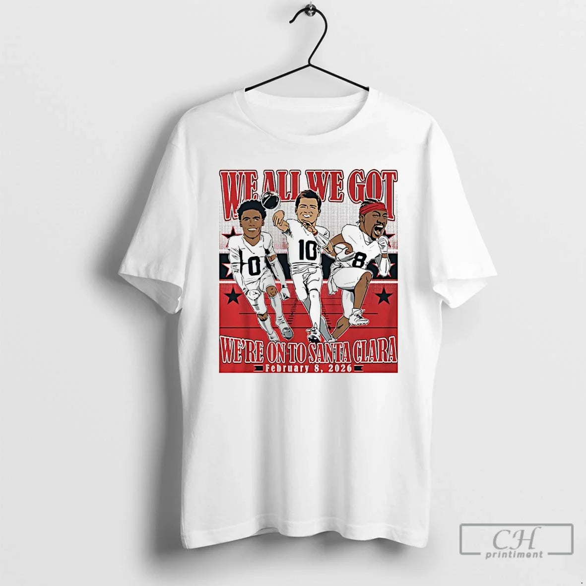 Maye Diggs Gonzalez We All We Got Were Santa Clara Patriots T-Shirts, Hoodie, Sweatshirt - T-Shirt, Sweatshirt, Hoodie