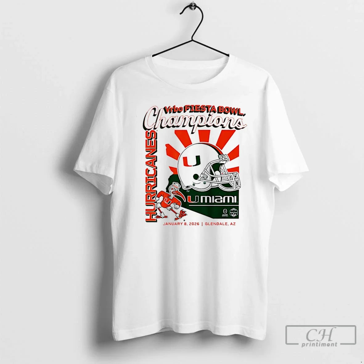 Miami Football Cfp Fiesta Bowl Champions 2026 T-Shirts, Hoodie, Sweatshirt - T-Shirt, Sweatshirt, Hoodie