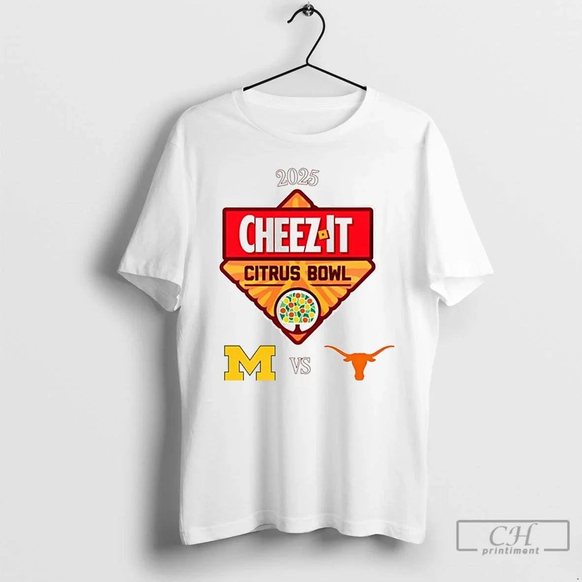 Michigan Wolverines Vs Texas Longhorns 2025 Citrus Bowl T-Shirts, Hoodie, Sweatshirt - T-Shirt, Sweatshirt, Hoodie