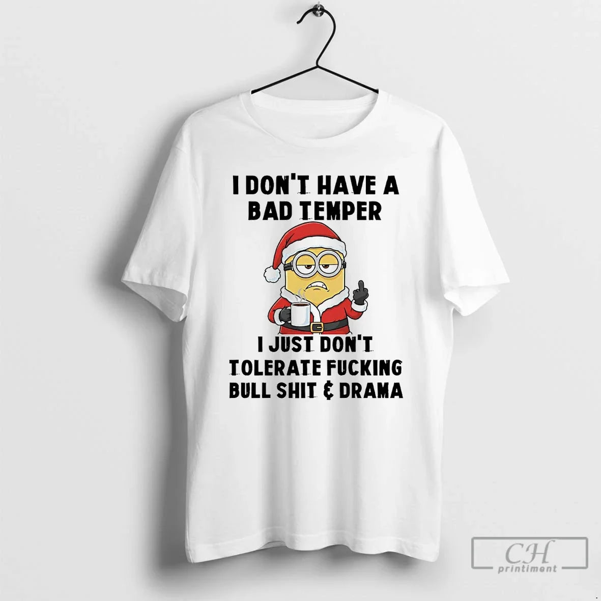 Minion I Dont Have Bad Temper I Just Dont Tolerate T-Shirts, Hoodie, Sweatshirt - T-Shirt, Sweatshirt, Hoodie