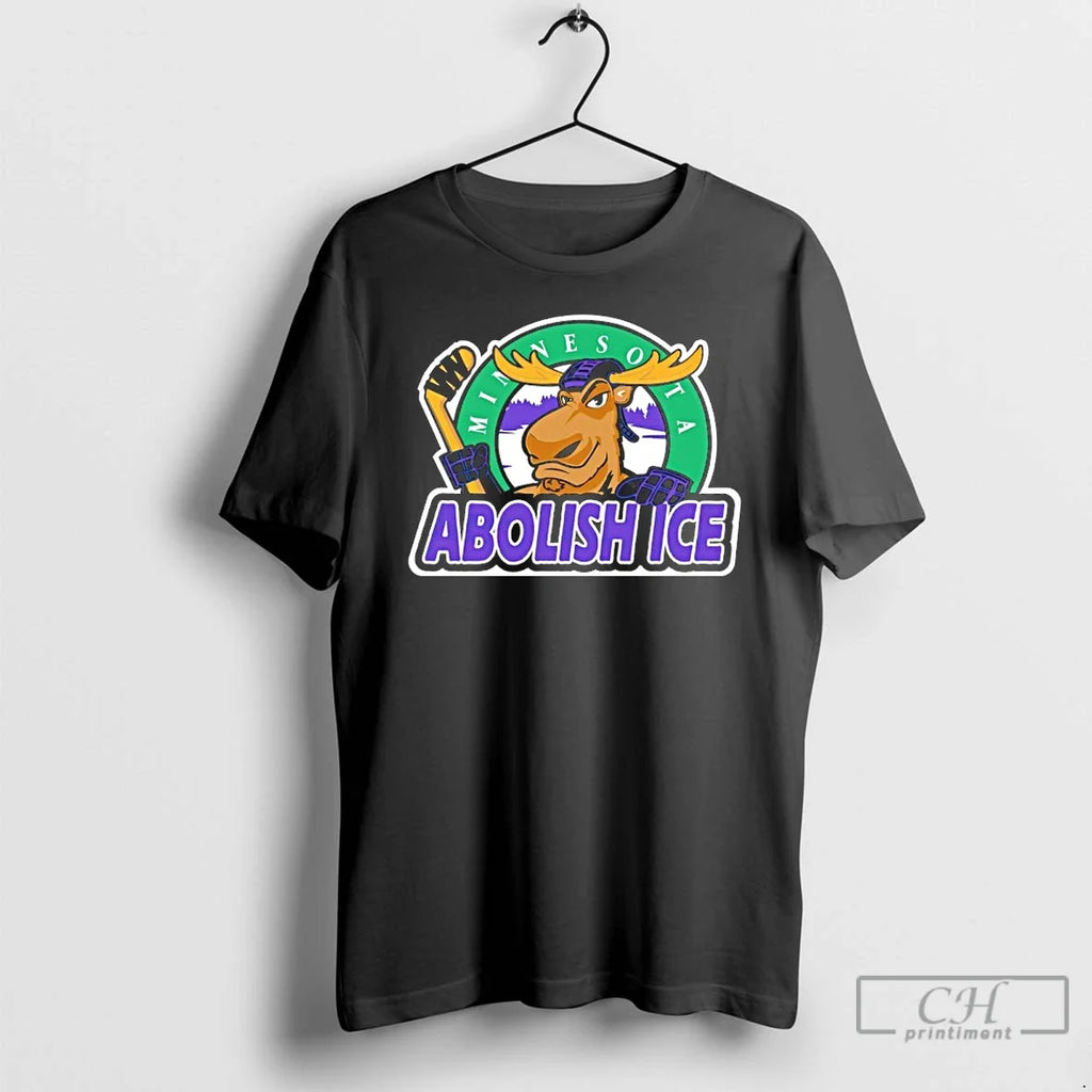 Minnesota Moose Abolish Ice Logo T-Shirts, Hoodie, Sweatshirt - T-Shirt, Sweatshirt, Hoodie
