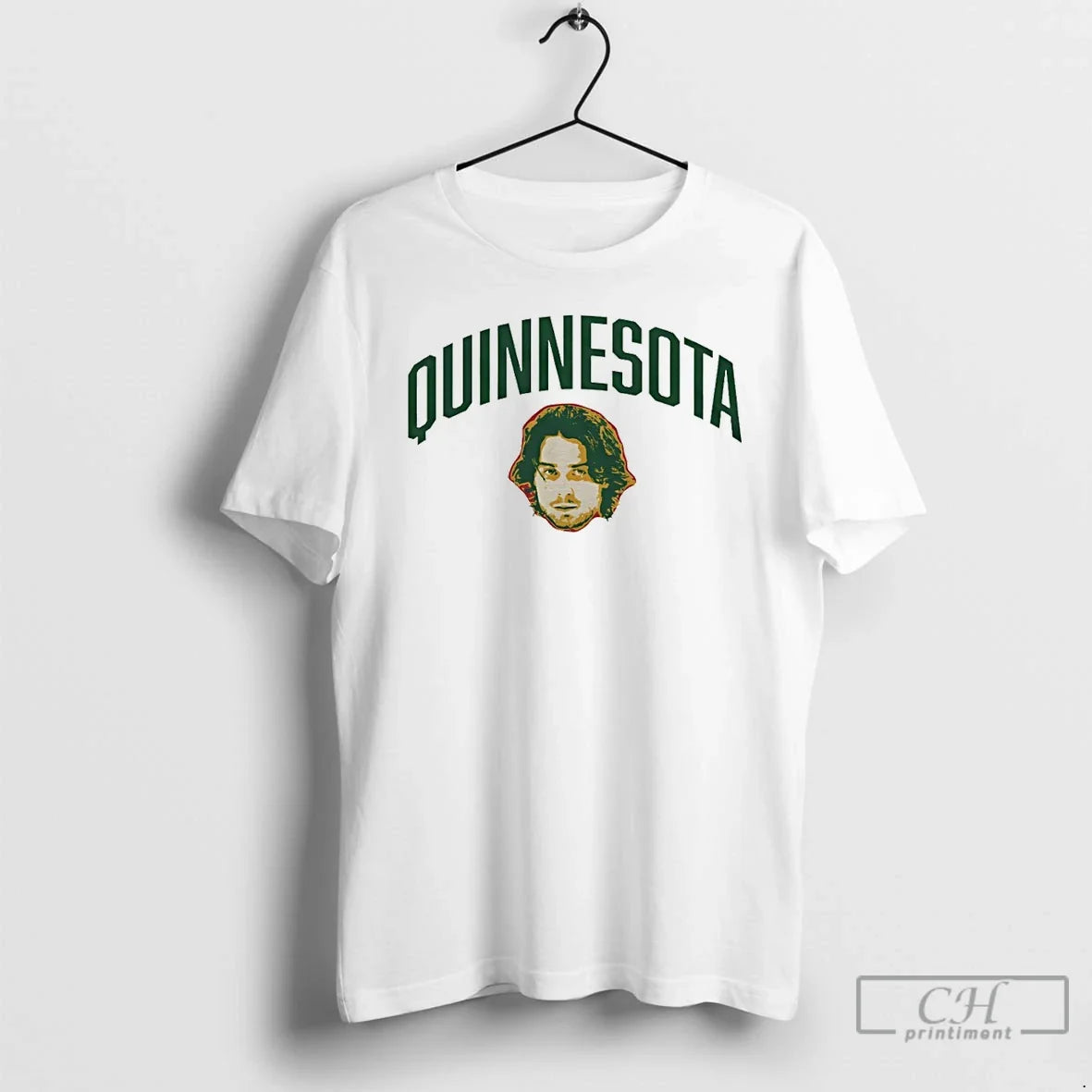 Minnesota Wild Nhl Quinn Hughes Big Head Funny Quinnesota T-Shirts, Hoodie, Sweatshirt - T-Shirt, Sweatshirt, Hoodie