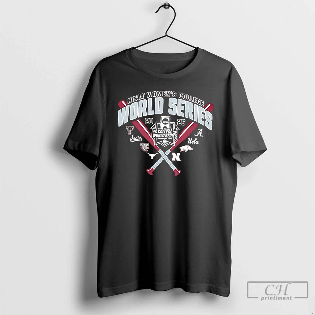 Premium Mississippi State Bulldogs Softball Womens College World Series 2026 8 Teams Tee T Shirts - T-Shirt, Sweatshirt, Hoodie