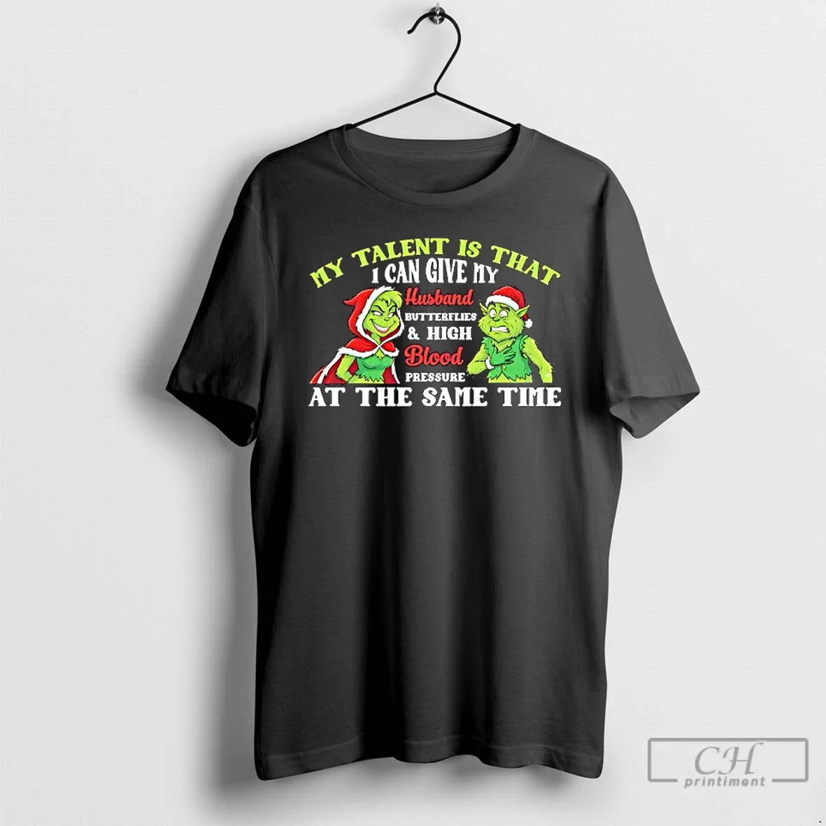 My Talent Is That I Can Give My Husband Butterflies High Blood Pressure T-Shirts, Hoodie, Sweatshirt - T-Shirt, Sweatshirt, Hoodie