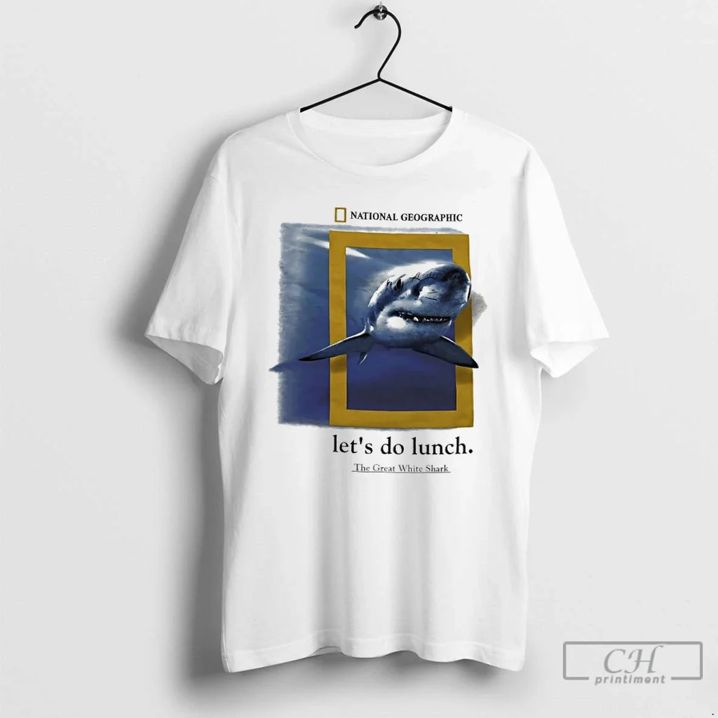 National Geographic Lets Do Lunch Shark T-Shirts, Hoodie, Sweatshirt - T-Shirt, Sweatshirt, Hoodie