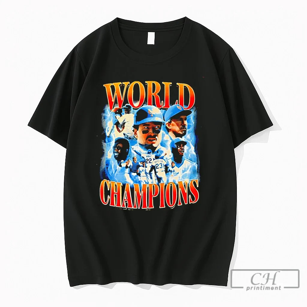 Premium New York Mets 2026 Mets 1986 World Champions Graphic Unisex T-shirt, Sweatshirt, Hoodie, Long Sleeve Tee - T-Shirt, Sweatshirt, Hoodie