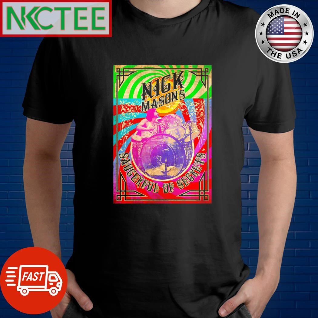 Premium Nick Mason’s Saucerful Of Secrets Echoes Tour Us Canada Uk shirt Unisex T-shirt, Sweatshirt, Hoodie, Long Sleeve Tee - T-Shirt, Sweatshirt, Hoodie