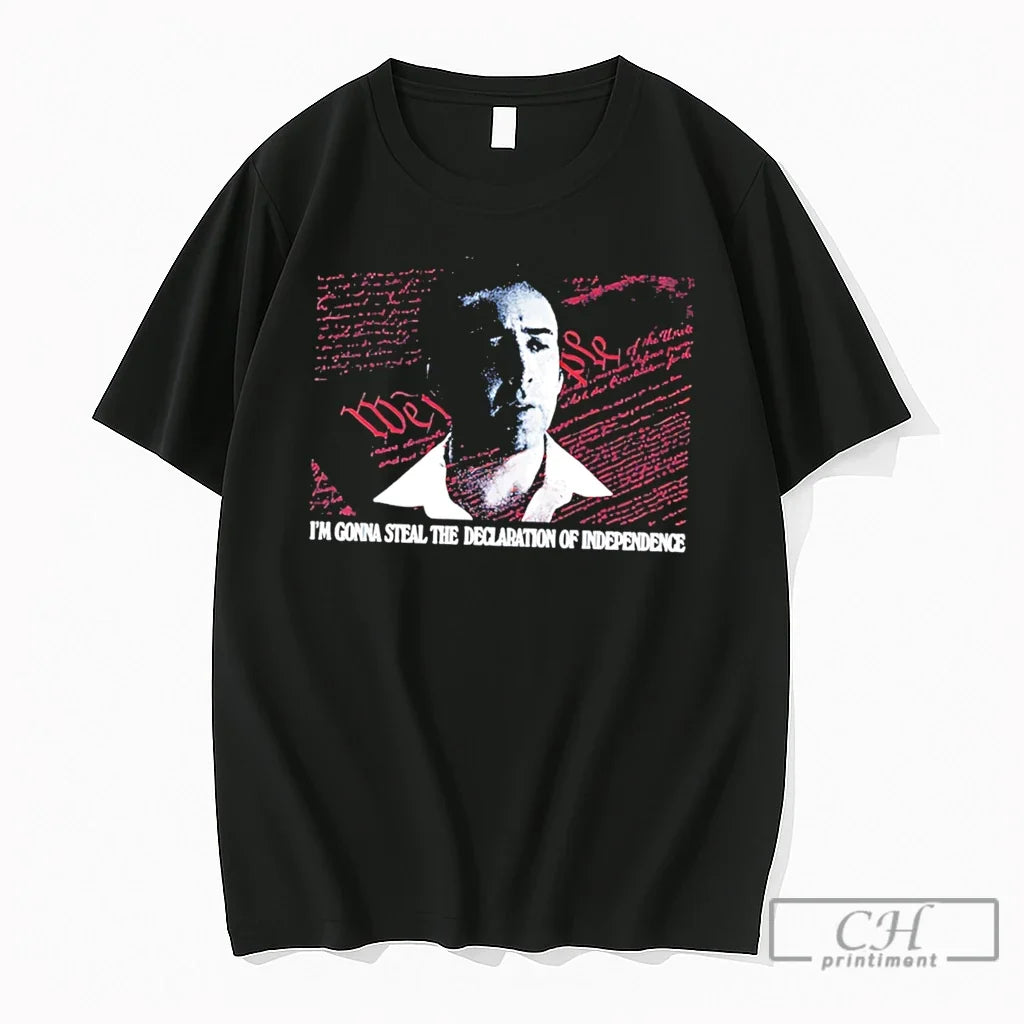 Premium Nicolas Cage Im Gonna Steal The Declaration Thief Of Independence Tee T Shirts Sweater - T-Shirt, Sweatshirt, Hoodie
