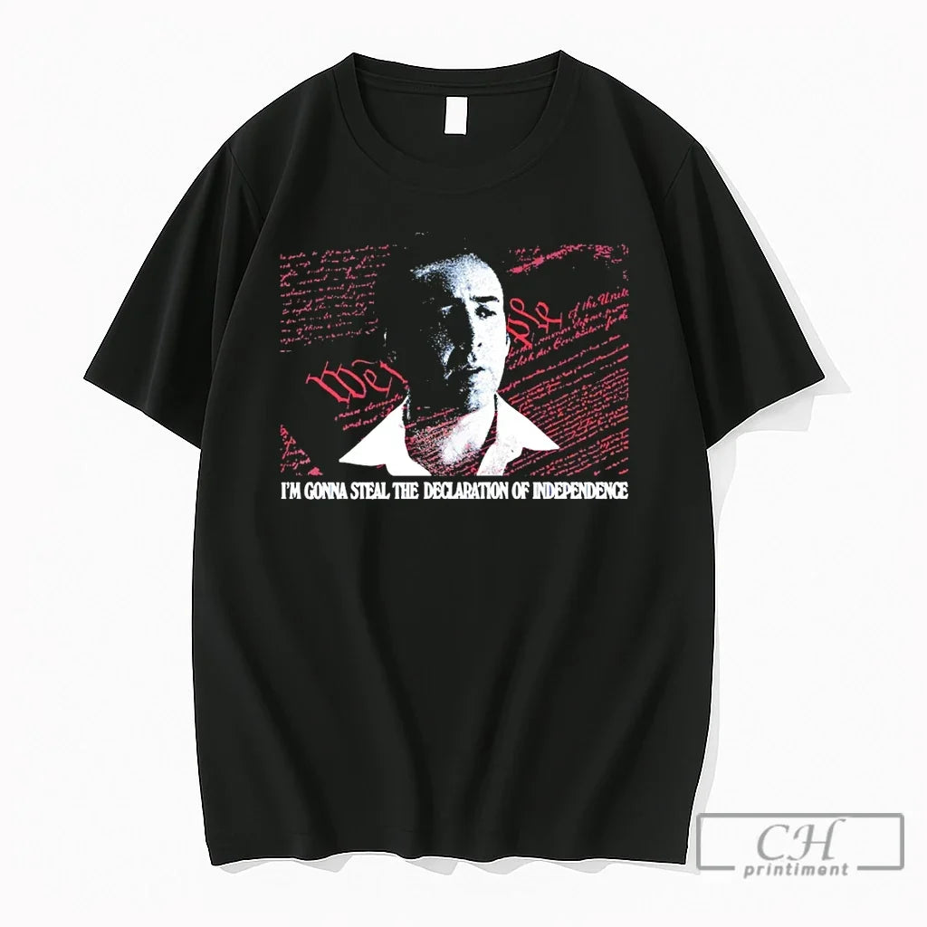 Premium Nicolas Cage Im Gonna Steal The Declaration Of Independence Unisex T-shirt, Sweatshirt, Hoodie, Long Sleeve Tee - T-Shirt, Sweatshirt, Hoodie