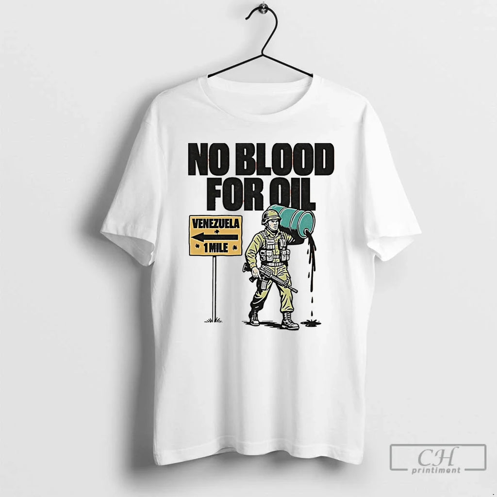 No Blood Oil Venezuela 1 Mile T-Shirts, Hoodie, Sweatshirt - T-Shirt, Sweatshirt, Hoodie